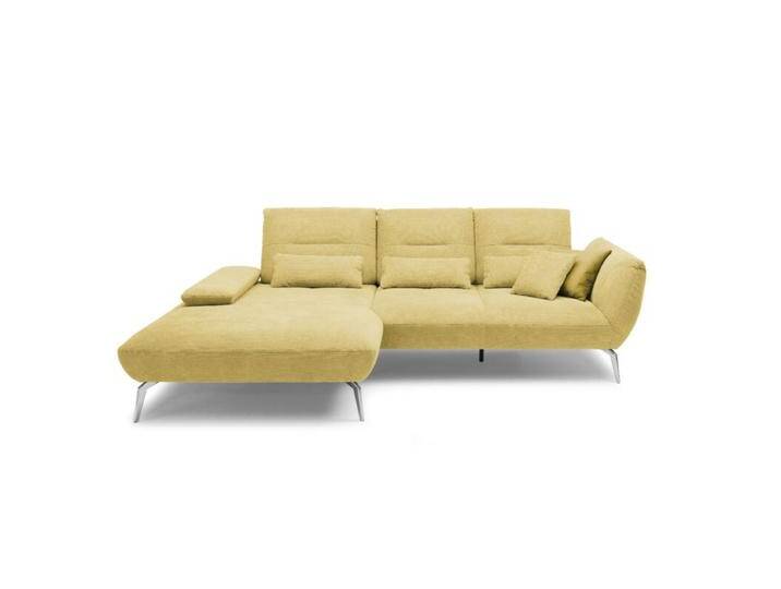 Trendstore Payton Sofa 3-Sitzer - Textilgewebe Paris Senfgelb , links von Wohnparc