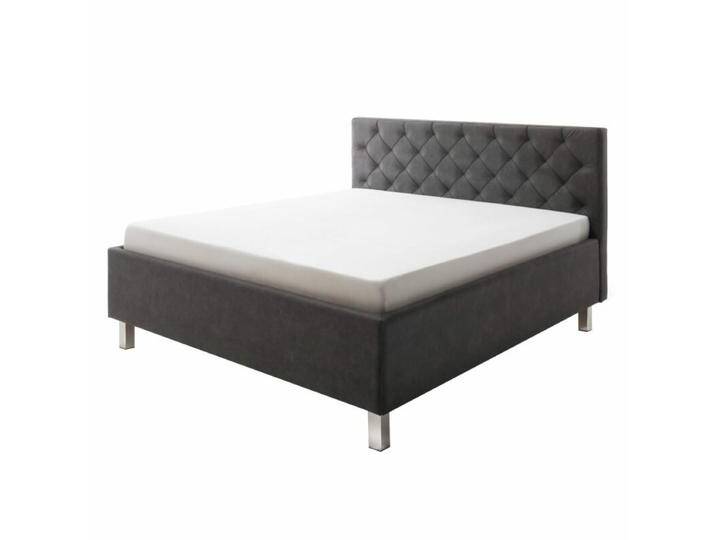 Trendstore San Remo Polsterbett mit Bettkasten - Textilgewebe Bulus 09 anthrazit , Eckfuß Metall chromfarbig , 180 x 200 Trendstore San Remo Polsterbett mit Bettkasten - Textilgewebe Bulus 09 anthrazit , Eckfuß Metall chromfarbig , 180 x 200 von Wohnparc