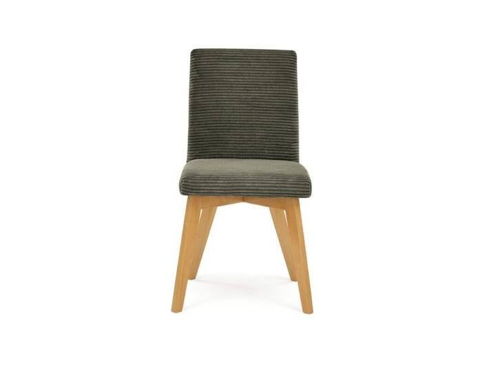 Trendstore Sitting Together A Esszimmerstuhl in Cord - Cord Lincoln olive , Eiche Natur lackiert von Wohnparc