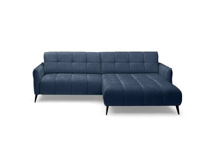 Trendstore, Wali Mini Ecksofa mit automatischem Sitzvorzug - Webstoff Aphrodite 16 pacific , rechts, manuelle Armteilverstellung, automatische Sitztiefenverstellung, Modern von Wohnparc