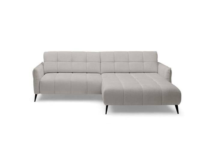 Trendstore Wali Mini Ecksofa mit automatischem Sitzvorzug - Webstoff Aphrodite 4 rabbit , rechts, Modern, manuelle Armteilverstellung, automatische Sitztiefenverstellung von Wohnparc