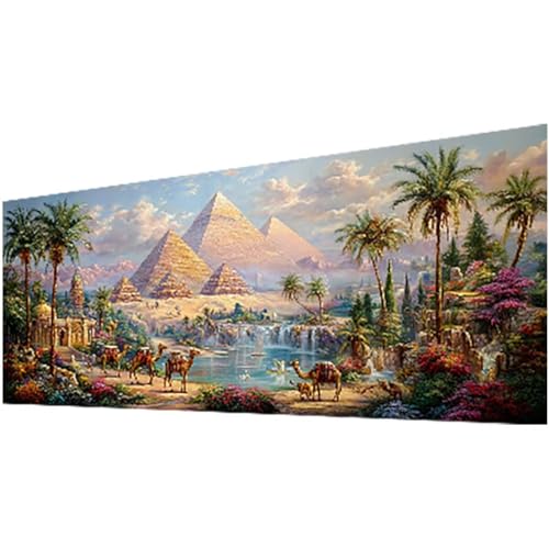 Diamond Painting Erwachsene, ägypten Diamond Painting Pyramide DIY Vollbohrer Diamanten Malerei Stickerei Kreuzstich Set, Mosaikherstellung Basteln Erwachsene, Geschenke Deko Wohnzimmer 35x80cm w-913 Diamond Painting Erwachsene, ägypten Diamond Painting Pyramide DIY Vollbohrer Diamanten Malerei Stickerei Kreuzstich Set, Mosaikherstellung Basteln Erwachsene, Geschenke Deko Wohnzimmer 35x80cm w-913 von Wohoaqig