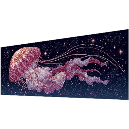 Diamond Painting Tier, Diamond Painting Erwachsene und Kinder DIY 5D Diamante Malerei Bilder Qualle Stickerei Kreuzstic Mosaikherstellung Basteln für Anfänger, Deko Wohnzimmer Geschenke 25X60cm w-957 Diamond Painting Tier, Diamond Painting Erwachsene und Kinder DIY 5D Diamante Malerei Bilder Qualle Stickerei Kreuzstic Mosaikherstellung Basteln für Anfänger, Deko Wohnzimmer Geschenke 25X60cm w-957 von Wohoaqig