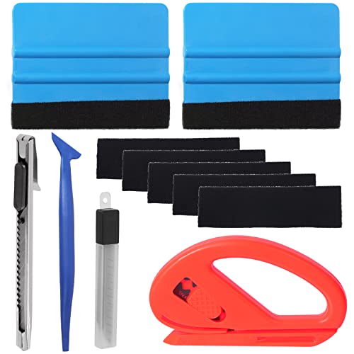 Wokape 20Pcs Car Wrapping Squeegee Applicator Tool Kit for Car Vinyl Wrap Window Film Installation von Wokape