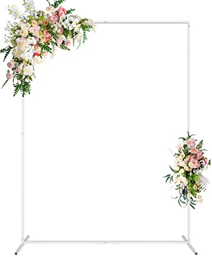 Quadratischer Hochzeitsbogenständer – 1,8 x 1,5 m, weißer Metallbogen für Zeremonie, Brautparty, Geburtstagsfeier, Garten, Blumenhochzeit, Jubiläumsveranstaltung, Dekoration Quadratischer Hochzeitsbogenständer – 1,8 x 1,5 m, weißer Metallbogen für Zeremonie, Brautparty, Geburtstagsfeier, Garten, Blumenhochzeit, Jubiläumsveranstaltung, Dekoration von Wokceer