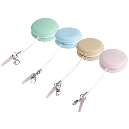 Wokii Macaron Phone Screen Cleaner, Macaron Computer Screen Cleaner Wipe, Reusable Cleaning Wipe Glasses Cleaner Cloth Electronic Devices Phone Screen Cleaner von Wokii
