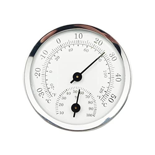 Wokii Thermo Hygrometer Innen Und Außenthermometer-Hygrometer Mini-wandthermometer-Hygrometer Zimmerthermometer Und Luftfeuchtigkeitsmessgerät, Für Zu Hause Oder Im Büro von Wokii