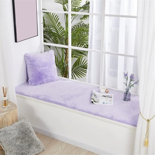 Wokuaile Teppich Wohnzimmer Hochflor Super Weich Teppich Shaggy Flauschiger Waschbar Anti-Rutsch Weich für Schlafzimmer Kinderzimmer Lila, 60 x 120 cm Wokuaile Teppich Wohnzimmer Hochflor Super Weich Teppich Shaggy Flauschiger Waschbar Anti-Rutsch Weich für Schlafzimmer Kinderzimmer Lila, 60 x 120 cm von Wokuaile