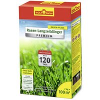 WOLF-Garten 3830020 Rasen-Langzeitdünger Premium LE100 1St. von Wolf-Garten