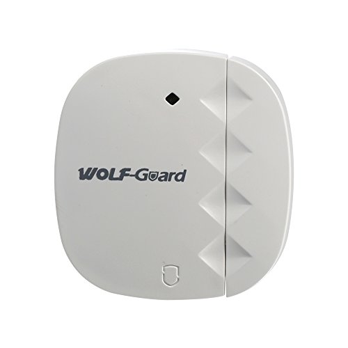 Wolf-Guard Drahtloser 433 MHz Tür-Fenster-Sensor für Hausalarm-Sicherheitssystem (weiß) von Wolf Guard