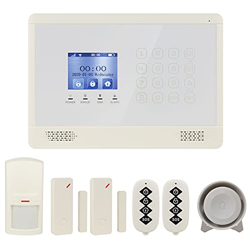 Wolf Guard WT4BX 4G WiFi Home Security Alarmanlage Bausatz für Hausalarmanlagen Tuya Smartlife APP Alexa Google von Wolf Guard