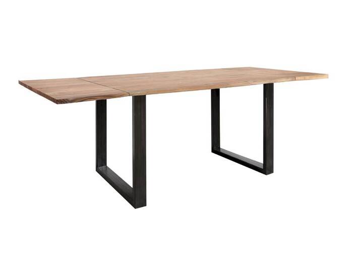 WOLFMÖBEL »Tucson« Massivholz Esstisch mit Ansteckplatten 140/220x90 cm von Wolf-Möbel