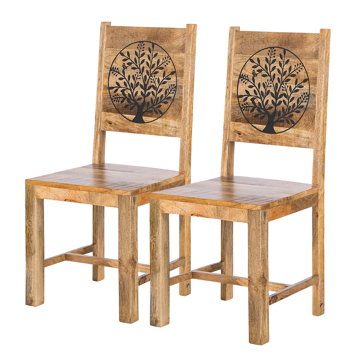 Wolf-Möbel Esszimmerstuhl Keywest 2er-Set Mango massiv Stuhl Möbel Sitzmöbel Wolf-Möbel Esszimmerstuhl Keywest 2er-Set Mango massiv Stuhl Möbel Sitzmöbel von Wolf Möbel
