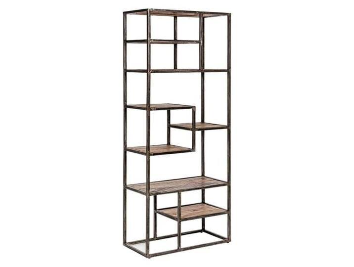 Wolf Möbel Spring Regal 70x35x170cm Schwarz von Wolf-Möbel