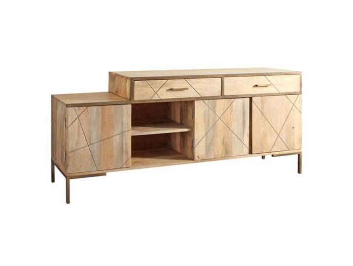 Wolf Möbel Stadium Sideboard 175x40x77cm Natur von Wolf-Möbel