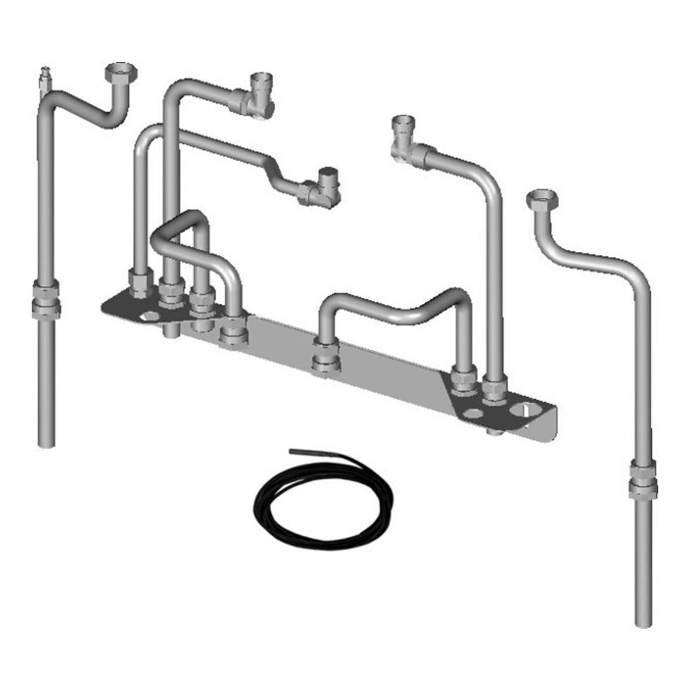 Wolf Anschluss-Set CGB-2/CSW-120 für Aufputzinstallation 2071820 von Wolf