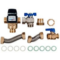 Wolf - Rücklaufeinschichtset für Schichtenspeicher bsp-w 600/800 mit Wärmepumpe FWS-2-80 von Wolf