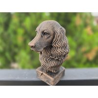 Handbemalte Büste - English Springer Spaniel | Art.nr. B-Mp-Ess-Tb Handbemalte Büste - English Springer Spaniel | Art.nr. B-Mp-Ess-Tb von WolfArtworksDE