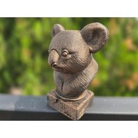 Handbemalte Büste - Koala | Art.nr. B-Mp-Koa-Tb von WolfArtworksDE