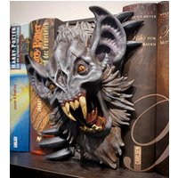 Handbemaltes Book Nook - Fledermaus | Art.nr. Bk-mm-Fm-R von WolfArtworksDE