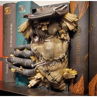 Handbemaltes Book Nook - Vogelscheuche | Art.nr. Bk-mm-Vs-R von WolfArtworksDE
