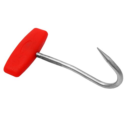 Wolfcut Griffhaken Handhaken Fleischerhaken Metzgerhaken Haken INOX 15 cm/6 mm Rot Wolfcut Griffhaken Handhaken Fleischerhaken Metzgerhaken Haken INOX 15 cm/6 mm Rot von Wolfcut