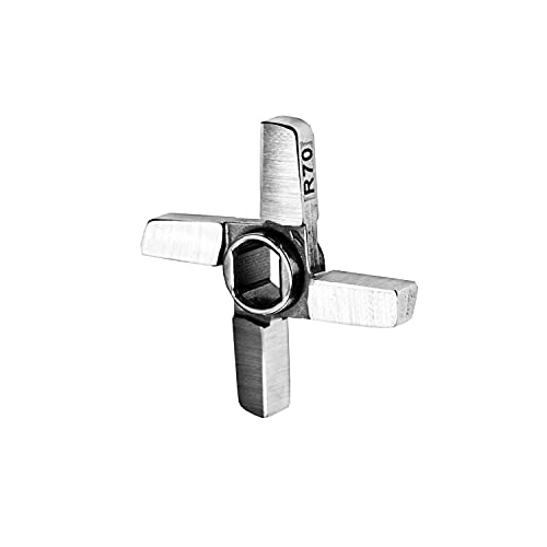 Wolfcut R70 Kreuzmesser für Fleischwolf doppelschneidiges 4-flügeliges, Unger System Wolfcut R70 Kreuzmesser für Fleischwolf doppelschneidiges 4-flügeliges, Unger System von Wolfcut