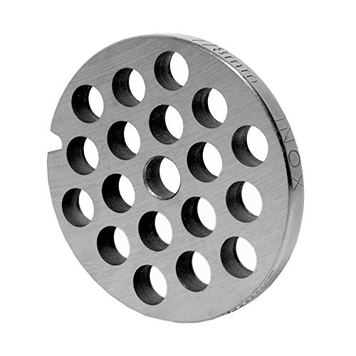 Wolfcut INOX Fleischwolfscheibe Gr. 7-8,0 mm Bohrung -Kompatibel/Ersatz mit alle gängigen Fleischwölfe Größe 7 – z.B.: Bosch MUM6/MUM7 - Jupiter Größe 7, Kenwood A900, Regina BME 7 und viele mehr. Wolfcut INOX Fleischwolfscheibe Gr. 7-8,0 mm Bohrung -Kompatibel/Ersatz mit alle gängigen Fleischwölfe Größe 7 – z.B.: Bosch MUM6/MUM7 - Jupiter Größe 7, Kenwood A900, Regina BME 7 und viele mehr. von Wolfcut