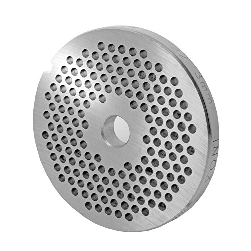 WolfCut INOX Lochscheiben kompatibel mit Fleischwolf Maxima MMM 12 (3,0 mm) von Wolfcut