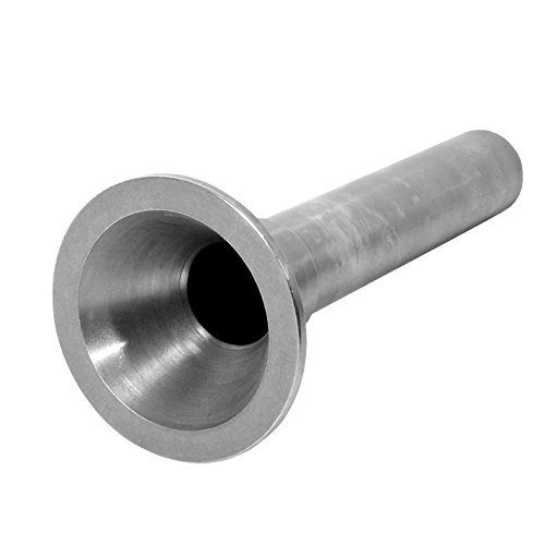 WolfCut Wurstfüller INOX, kompatibel mit Fleischwolf Größe 8-30,00 MM Rohrdurchmesser, Metzgerqualität von WolfCut