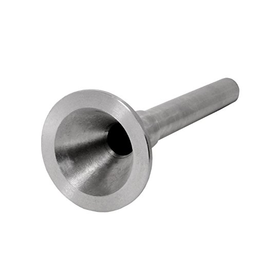 Wurstfüller Inox, kompatibel für Fleischwolf Größe 5-20,00 MM Rohrdurchmesser, Metzgerqualität von Wolfcut