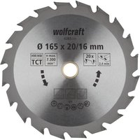 1 Kreissägeblatt hm, 30 Zähne ø190mm - 6376000 - Wolfcraft von Wolfcraft