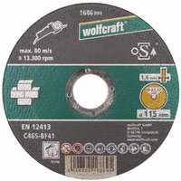 1686999 Präzisionstrennscheibe für Stein ø 115 x 1,6 x 22,23 mm. - Wolfcraft von Wolfcraft