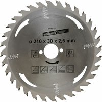 Kreissägeblatt ø 210 mm Bohrung ø 30 mm 32 Zähne Kreissägeblatt - Wolfcraft von Wolfcraft