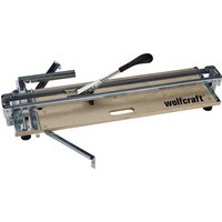 WOLFCRAFT Fliesenschneider » TC710 W«, silberfarben/Holzfarben, Holz/Metall - beige von Wolfcraft