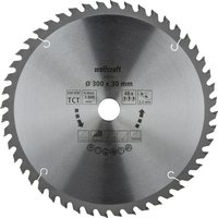 WOLFCRAFT Tisch-Kreissägeblätter, Ø: 300 mm, 48 Zähne, Hartmetall - silberfarben WOLFCRAFT Tisch-Kreissägeblätter, Ø: 300 mm, 48 Zähne, Hartmetall - silberfarben von Wolfcraft