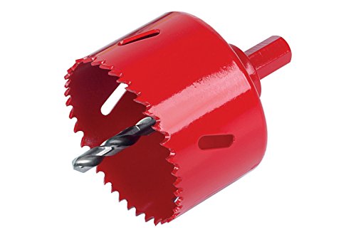 wolfcraft Bi-Metall-Lochsäge I 5494000 I Für Trockenbaumaterialien, Holz, Kunststoffe und Metalle, Schnitttiefe 40 mm von wolfcraft