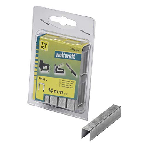 Wolfcraft 1000 Klammern D-Spitze Typ 53 14 mm 7045000 Wolfcraft 1000 Klammern D-Spitze Typ 53 14 mm 7045000 von wolfcraft
