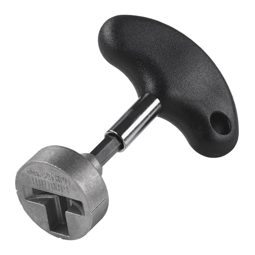 wolfcraft Hakenschraubendreher I 2419000 I Zum einfachen Befestigen von Haken- und Ringschrauben inkl. T-Handgriff von wolfcraft