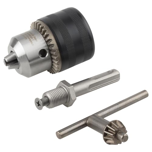 wolfcraft SDS-plus Bohrfutter Set "Economy Line" I 2649000 I 1,5-13 mm Innengewinde inkl. Adapter und Schlüssel für Bohrhämmer wolfcraft SDS-plus Bohrfutter Set "Economy Line" I 2649000 I 1,5-13 mm Innengewinde inkl. Adapter und Schlüssel für Bohrhämmer von wolfcraft