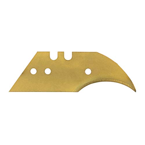 wolfcraft 4174000 5x Halbmondsichelklingen für Gipskarton von wolfcraft