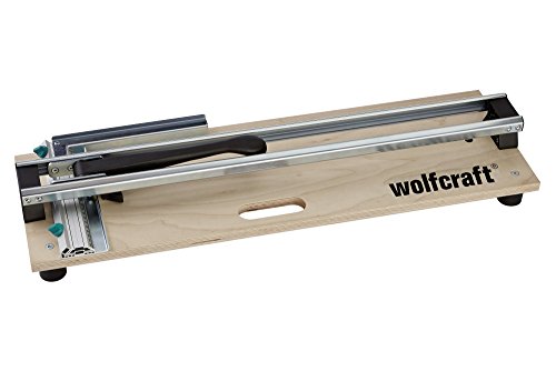 wolfcraft 5561000 I TC 610 W - Fliesenschneider I Der kompakte Fliesenschneider auf Holzgrundplatte von wolfcraft