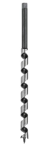 wolfcraft Holzbalkenbohrer, Sechskant-Schaft, Ø 16 mm I 7663010 I Für Bohrungen in Holzbalken von wolfcraft
