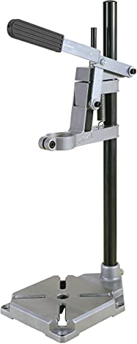wolfcraft Bohrständer 3406000 / Praktischer Bohrmaschinen Ständer für präzises Bohren ohne Verrutschen/Einfaches und sicheres Befestigen der Bohrmaschine von wolfcraft