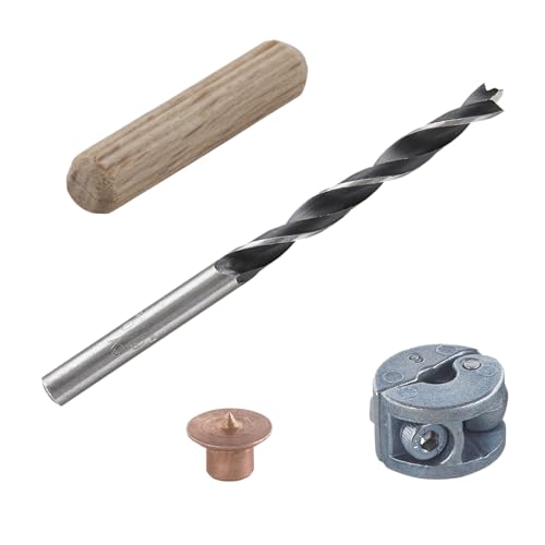 wolfcraft 2916000 Dübel-Set 31-tlg. Ø6mm I Set zum Herstellen von Dübelverbindungen wolfcraft 2916000 Dübel-Set 31-tlg. Ø6mm I Set zum Herstellen von Dübelverbindungen von wolfcraft