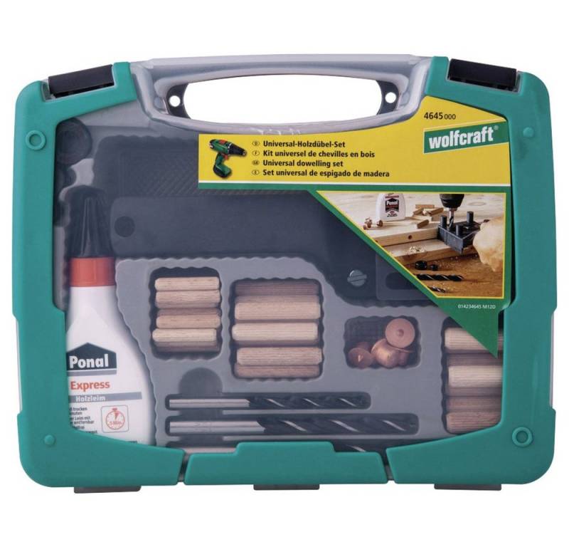 Wolfcraft Dübel-Set Wolfcraft 4645000 Dübelset 1 St. von Wolfcraft