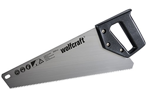 wolfcraft Fuchsschwanz I 4024000 I Zum Sägen von Gipskarton, Kunststoff und Holz von wolfcraft