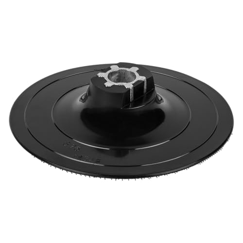 wolfcraft Schleifteller für Winkelschleifer, 125 mm - 2285000 - robustes, langlebiges Schleifzubehör für optimalen Heimwerkerbedarf - M14 wolfcraft Schleifteller für Winkelschleifer, 125 mm - 2285000 - robustes, langlebiges Schleifzubehör für optimalen Heimwerkerbedarf - M14 von wolfcraft