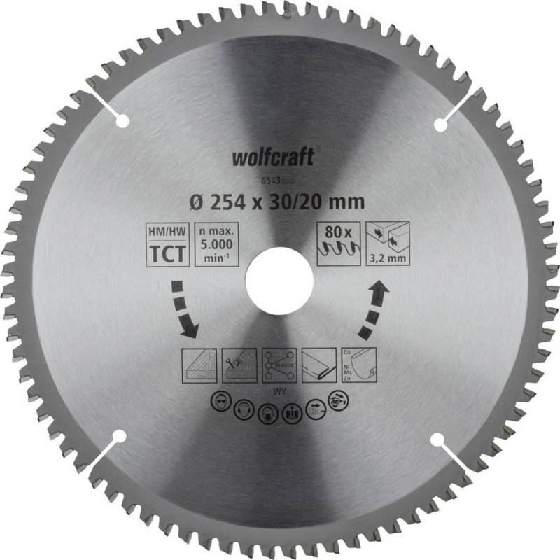 Wolfcraft Kreissägeblatt Wolfcraft Sägeblatt 254 mm für Kapp-Gehrungssäge Wolfcraft Kreissägeblatt Wolfcraft Sägeblatt 254 mm für Kapp-Gehrungssäge von Wolfcraft