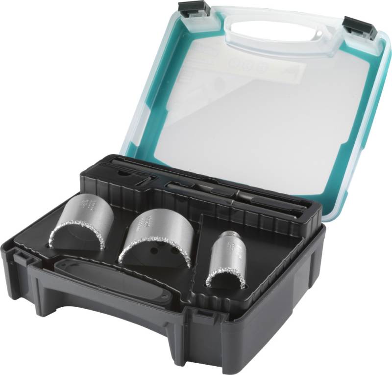 Wolfcraft Lochsägen-Koffer Ø 33, 53, 68 mm Hartmetall Wolfcraft Lochsägen-Koffer Ø 33, 53, 68 mm Hartmetall von Wolfcraft GmbH